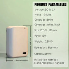 Load image into Gallery viewer, Electric Diffuser Fragrance Device Bluetooth Controlled Essential Oil Diffuser For Home 150ml Capacity Home Aromatherapy Machine